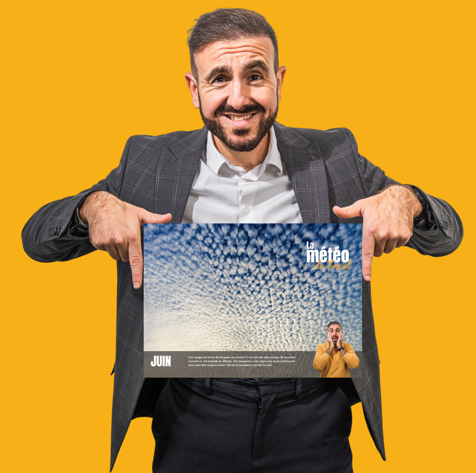 calendrier Farid météo mons 2026 l'avenir